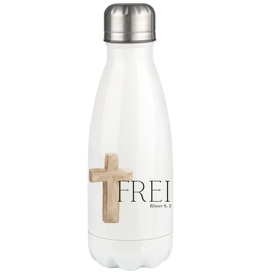 Frei - Thermoflasche 350ml - wertvoll und geliebt 