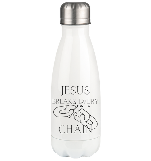 break every chain - Thermoflasche 350ml - wertvoll und geliebt 