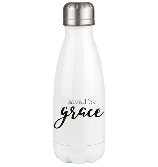 Saved by grace - Thermoflasche 350ml - wertvoll und geliebt 