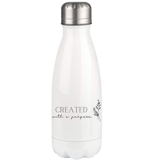 Created with a purpose D - Thermoflasche 350ml - wertvoll und geliebt 