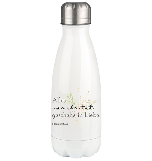 In Liebe - Thermoflasche 350ml - wertvoll und geliebt 