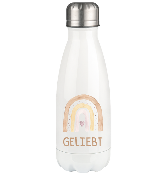 Geliebt Mädchen - Thermoflasche 350ml - wertvoll und geliebt 