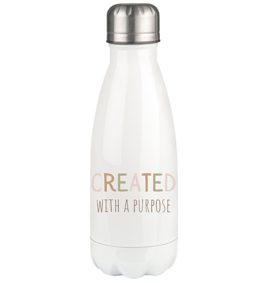 Created - Thermoflasche 350ml - wertvoll und geliebt 