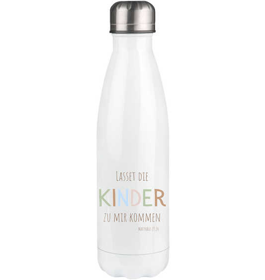 Lasset die Kinder zu mir kommen - Thermoflasche 500ml - wertvoll und geliebt 