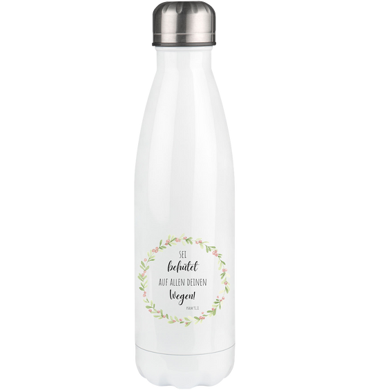 Sei behütet - Thermoflasche 500ml - wertvoll und geliebt 