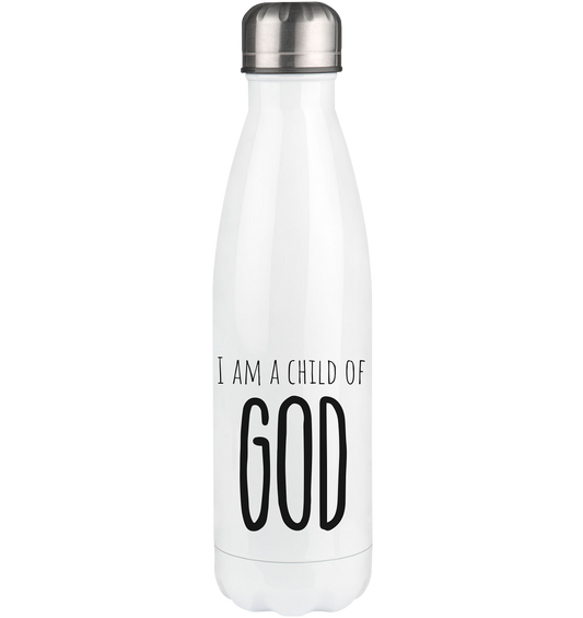 I am a child of God - Thermoflasche 500ml - wertvoll und geliebt 