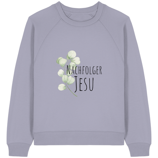 Nachfolger Jesu - Womens Organic Raglan Sweatshirt - wertvoll und geliebt 